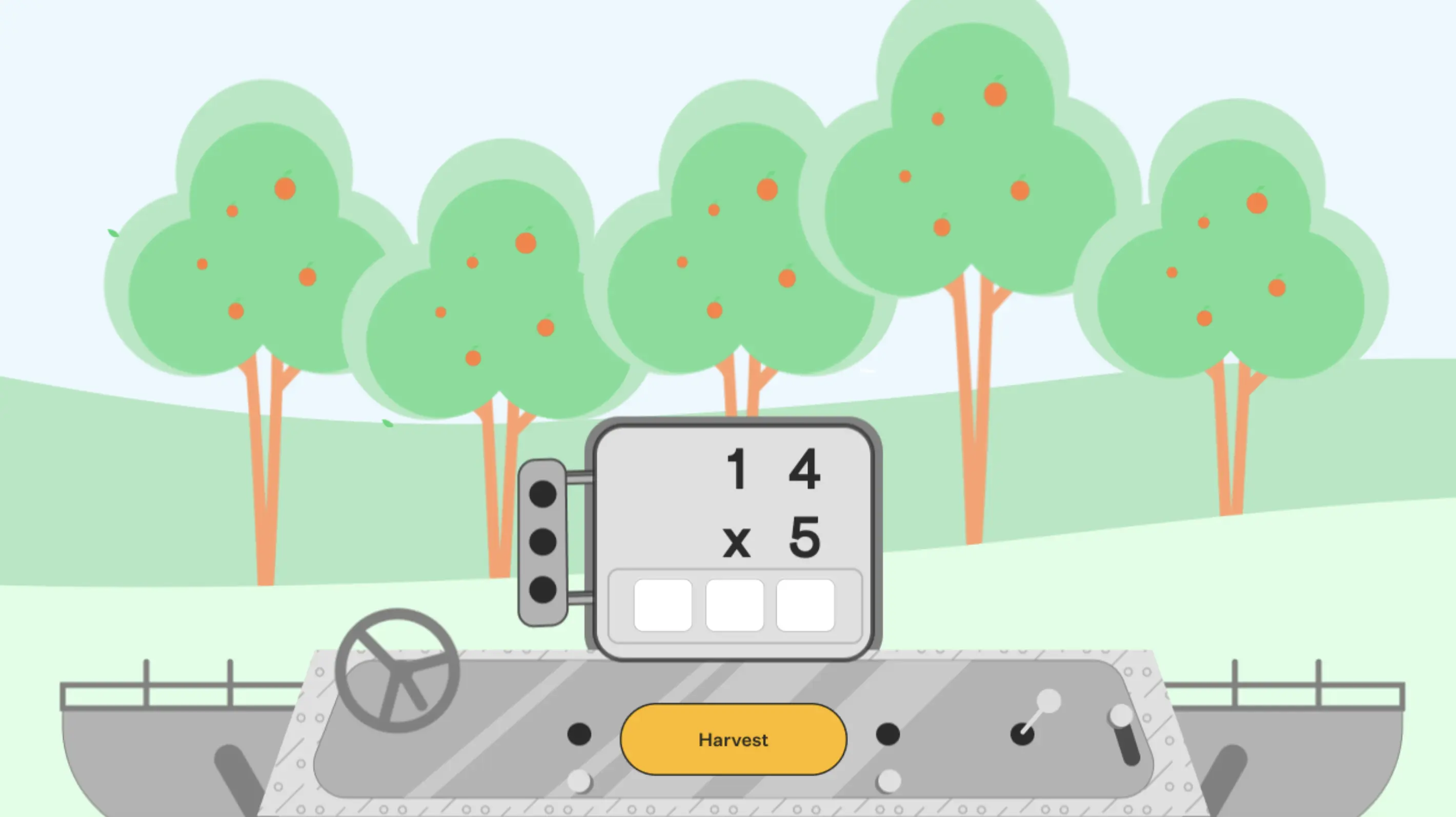 Multiply to Harvest — Multiplication Fluency